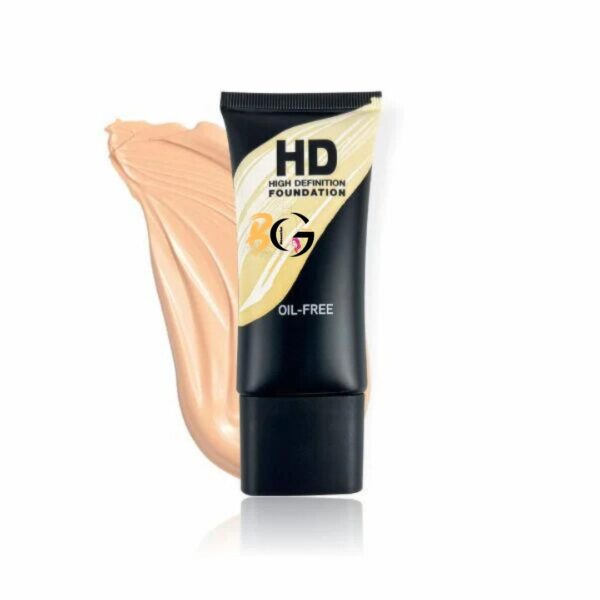 Beauties Glam HD High Definition Oil-Free Foundation - Flawless Definition, Oil-Free Finish - Image 2